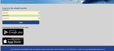 Student Portal Access will be available on September 6th..